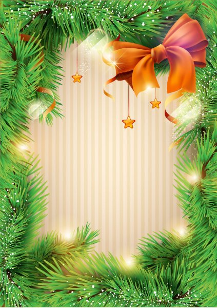 Новогодний фон для текста вертикальный