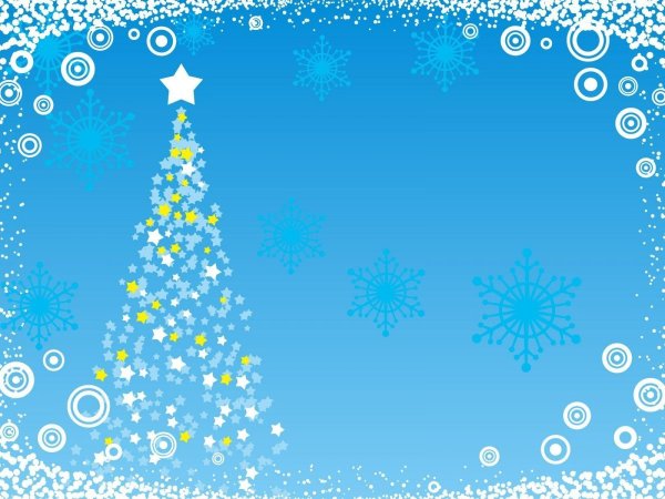 Новогодний фон для презентации