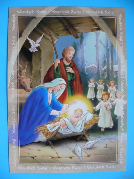 С Рождеством католическим на польском