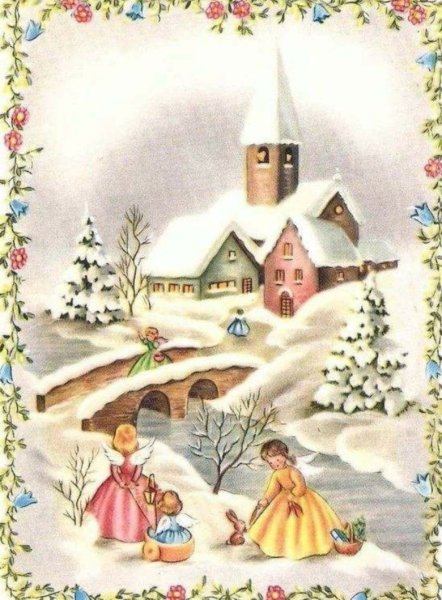 Открытка с Рождеством!