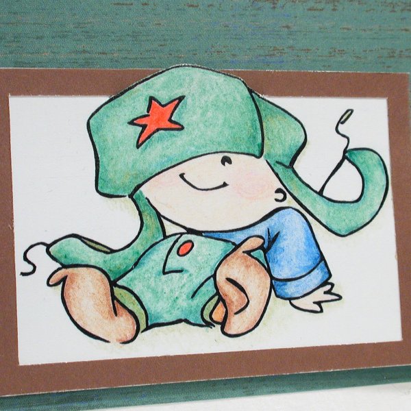 Рисунок солдату