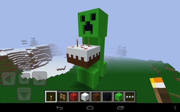 Майнкрафт поздравление с днем рождения