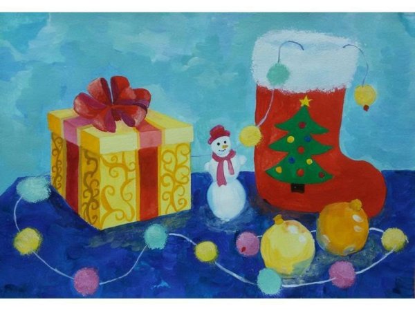 Новогодний натюрморт