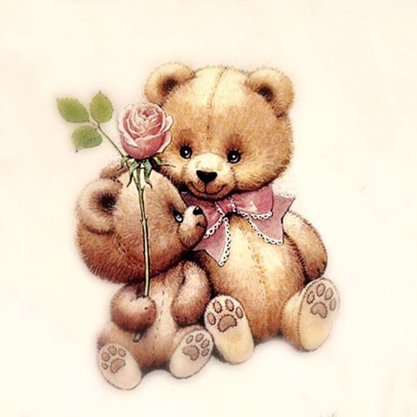 Открытки с мишками