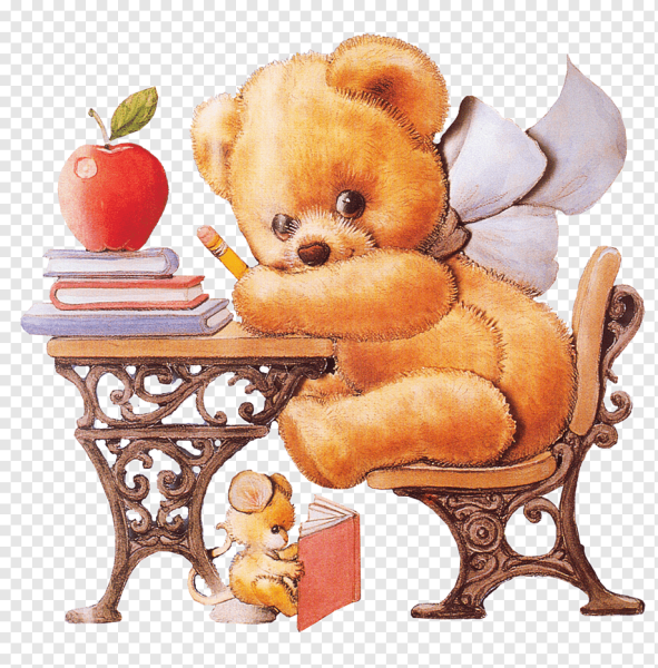 Медвежонок картинка для детей на прозрачном фоне