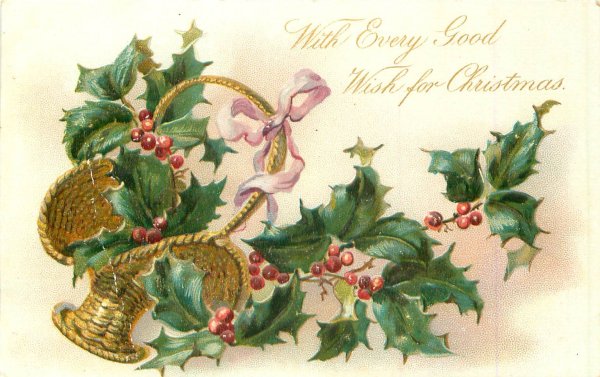 Рождественские открытки в стиле викторианской эпохи