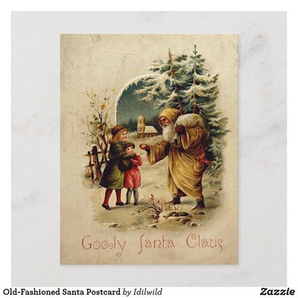 Викторианские открытки с Рождеством