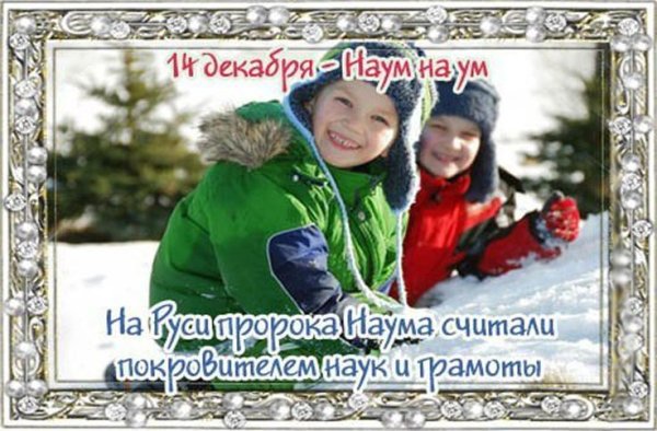 Наумов день 14 декабря