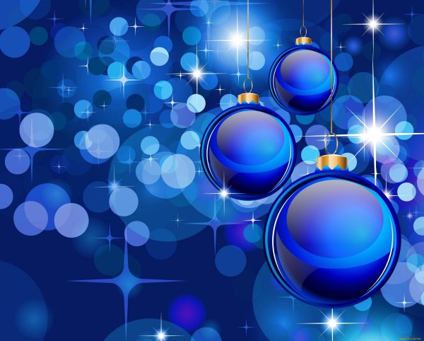 Абстрактный новогодний фон