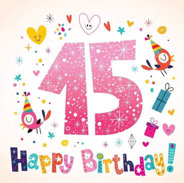 С днём рождения 15 лет мальчику