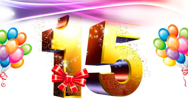 Поздравления с днём рождения 15 лет