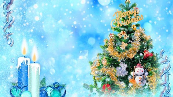 Новогодний фон для открытки