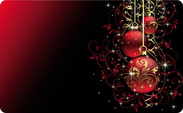 Фон для открытки с новым годом