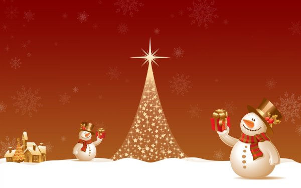 Открытка в новый год