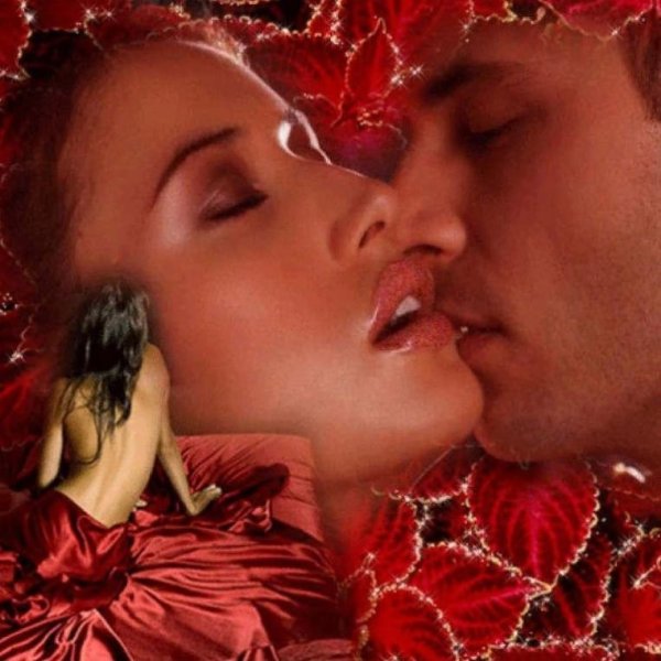 Открытки с поцелуями