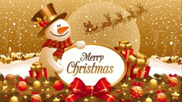 Новогодние Merry Christmas