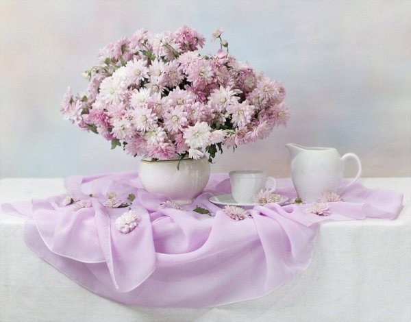 С добрым утром с цветами и пожеланиями