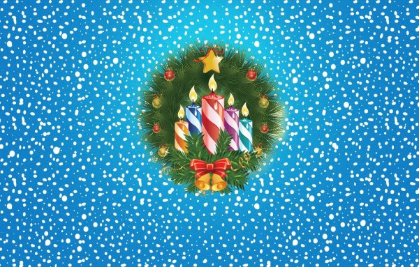 Новогодний фон