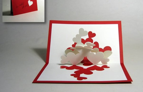 Объемная открытка