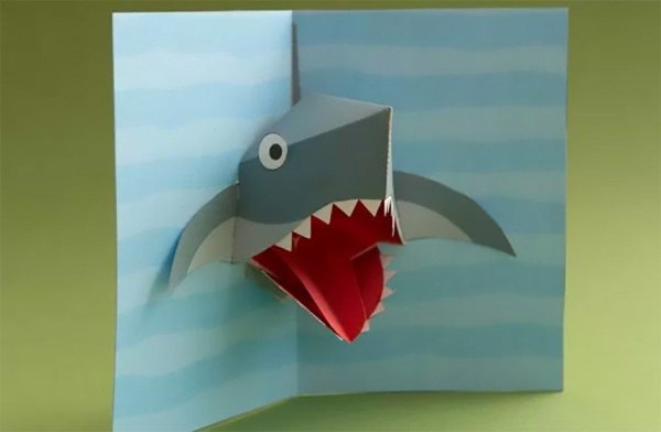 Оригинальные объемные открытки