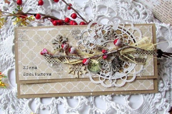 Скрапбукинг новый год