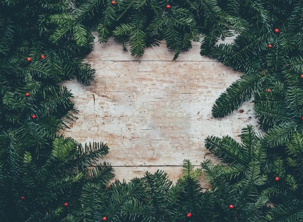 Мокапы для рождественских открыток