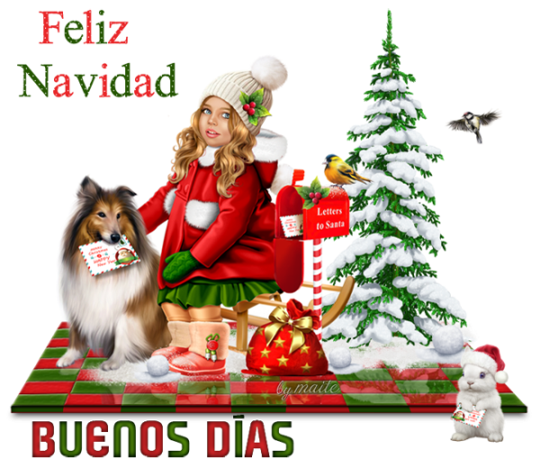 Фелис Навидад открытки