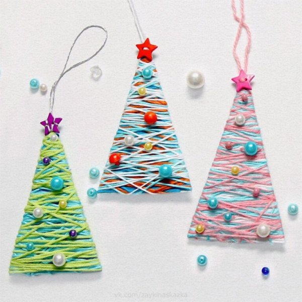 Изонить елка