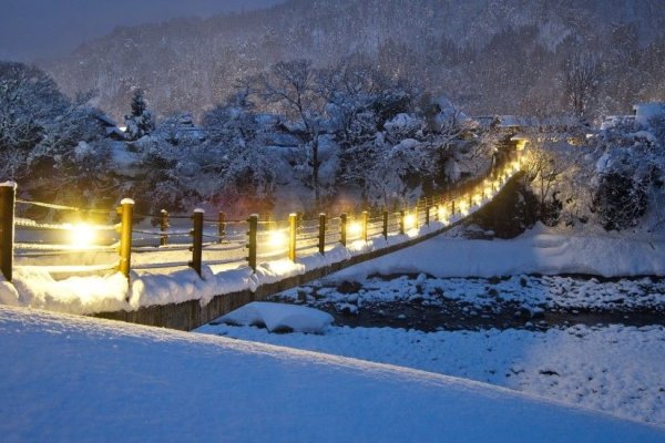 Поздравление с первым снегом