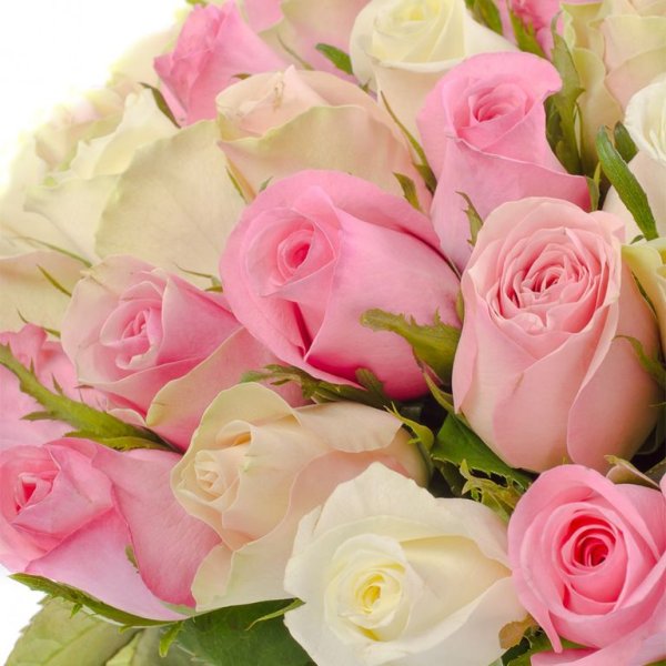 Розовый букет