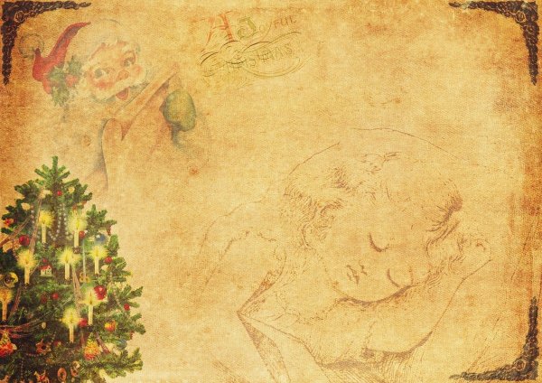 Фон для презентации Рождество