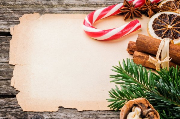 Новогодний фон для текста