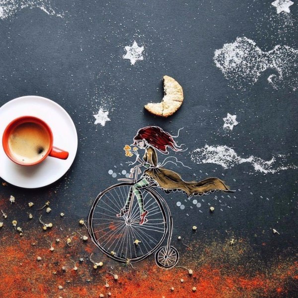 Художница-иллюстратор из Италии Синция Болонези