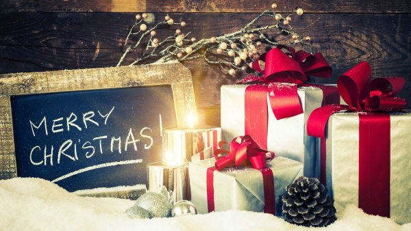 Стильные новогодние открытки