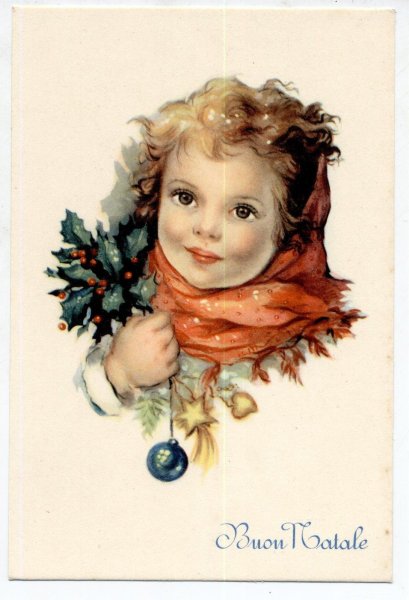 Винтажные дети новый год