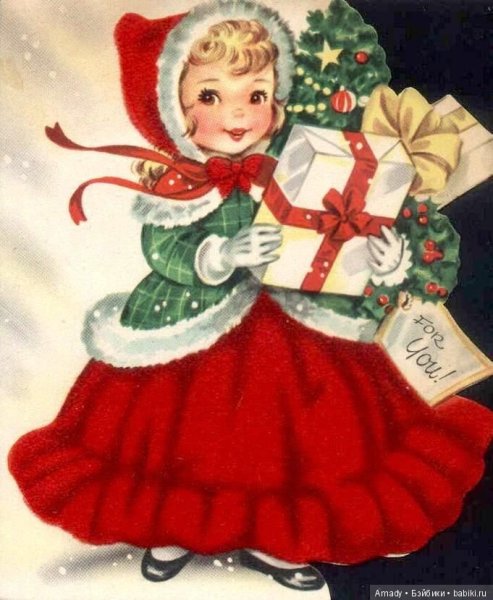 Рождество в стиле ретро