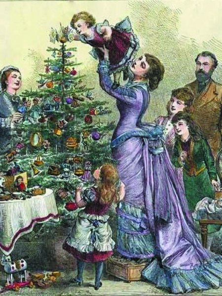 Дореволюционные новогодние открытки