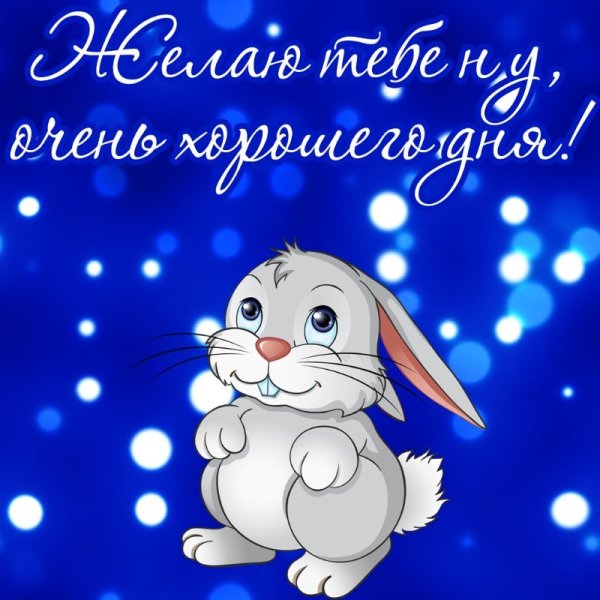 Доброе утро зайчик