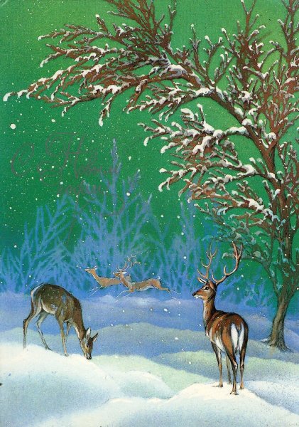 Художник Исаков открытки с новым