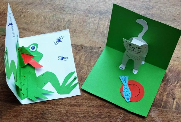 Открытка раскладушка