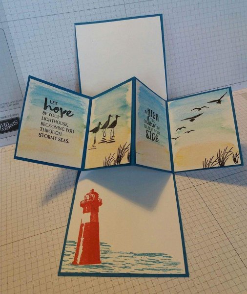 Складная открытка