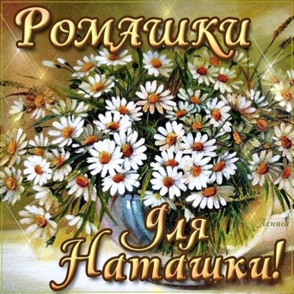 Букет ромашек для Наташи