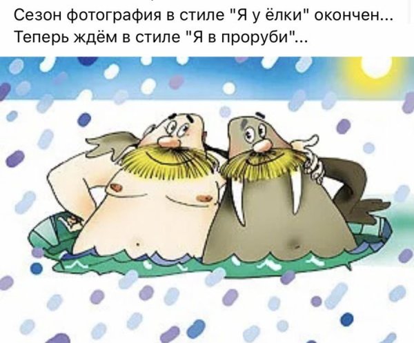 Открытки с Крещением с юмором