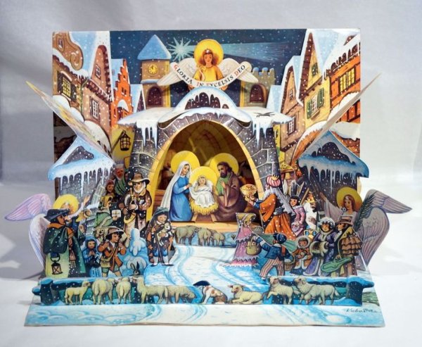 Рождественский сочельник вертеп