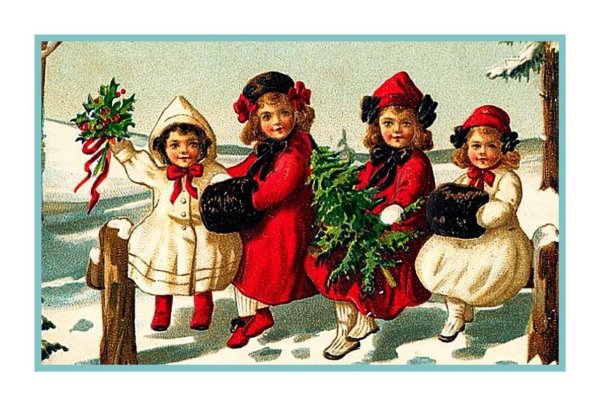 Рождественская открытка