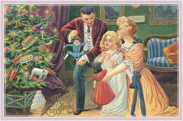 Рождественская елка 19 век