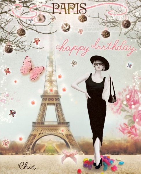 С днем рождения Эйфелева башня