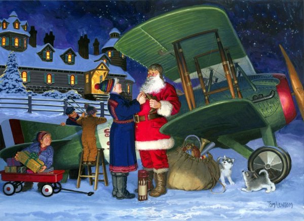 Санта Клаус Tom Newsom