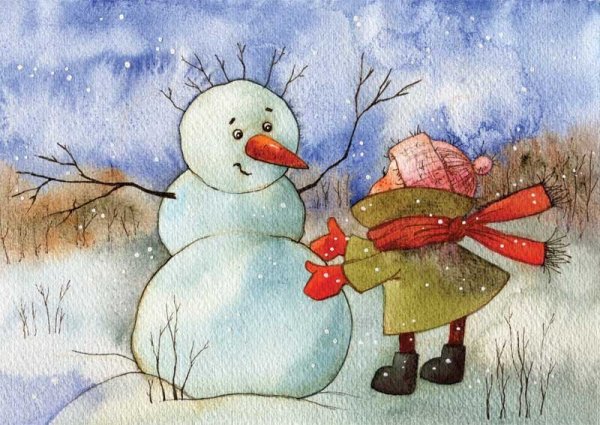 Виктория Кирдий Снеговики