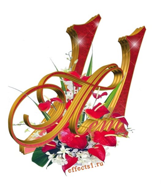 С днем рождения 11 лет